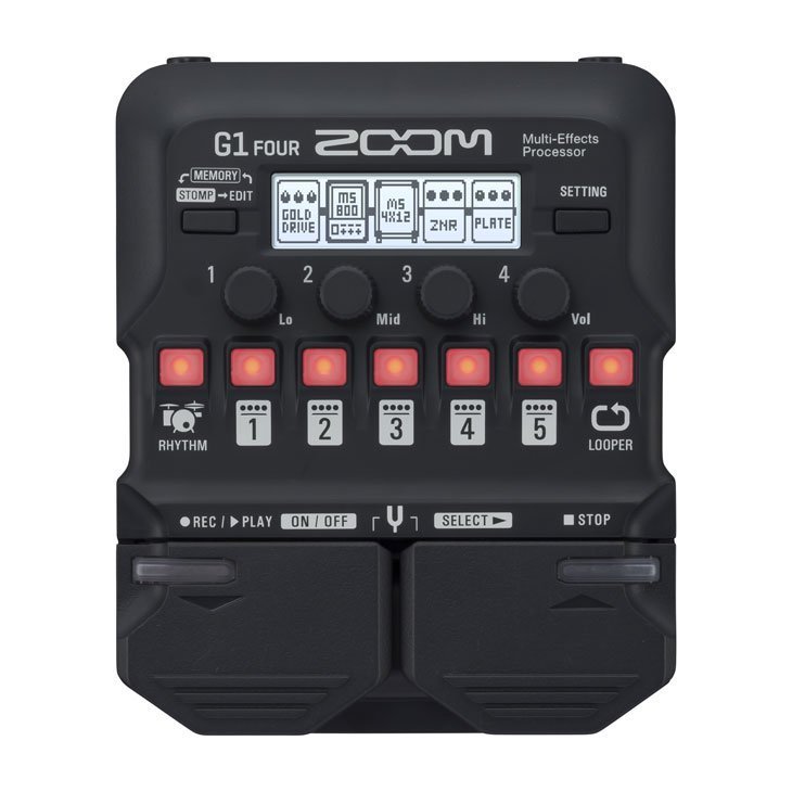 ZOOM G1 FOUR Multi-Effects Processor マルチエフェクター（新品/送料