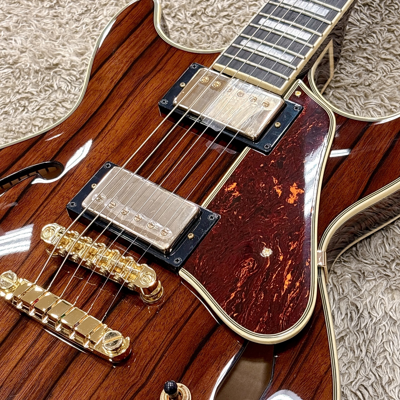 Ibanez AM93ME-NT (Natural) -AM Artcore Expressionist-【SPOTモデル
