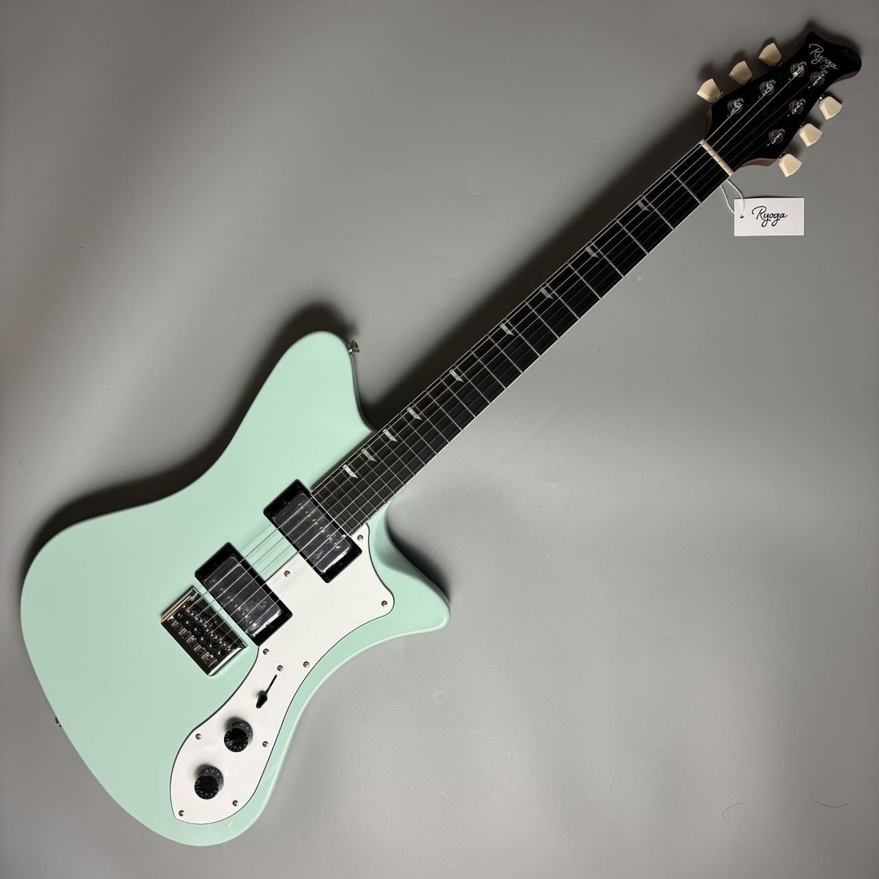 Ryoga SKATER Surf Green エレキギター ハムバッカー ベイクド