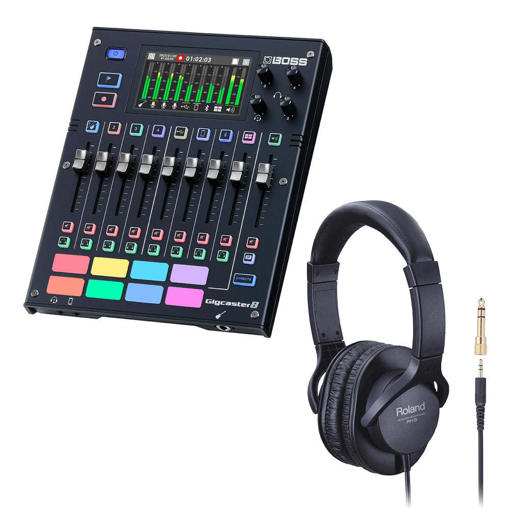BOSS GCS-8 Gigcaster 8 [Audio Streaming Mixer] 【Roland純正
