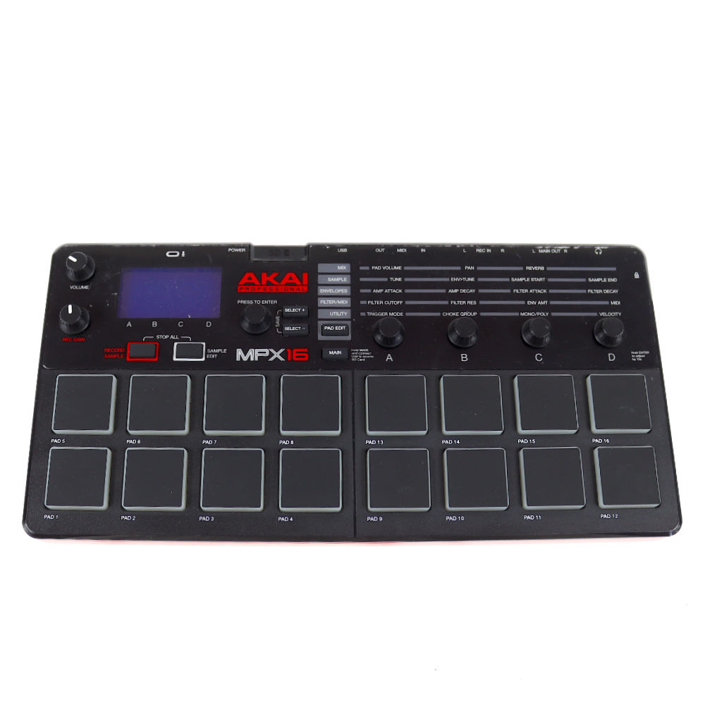 AKAI MPX16 サンプラー【中古品】 b83a935f9266f58112da85a86d2fb4