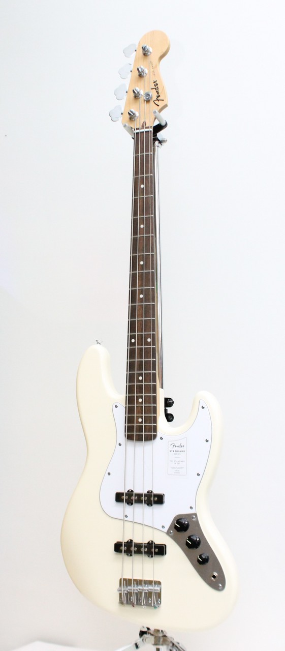 Fender Jazz Bass ホワイト 4弦 Fender Standard Jazz Bass / Olympic White / 4.48kg（新品/送料無料