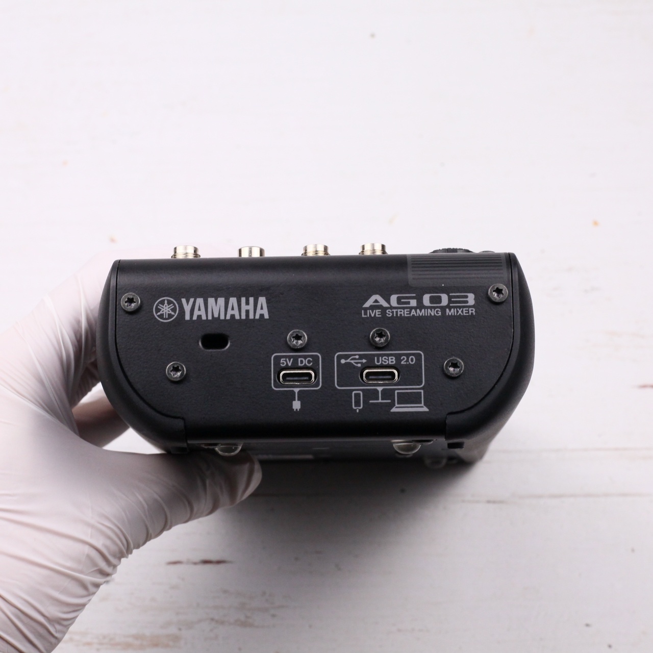 YAMAHA YAMAHA AG03MK2 (BLACK) ライブストリーミングミキサー（中古
