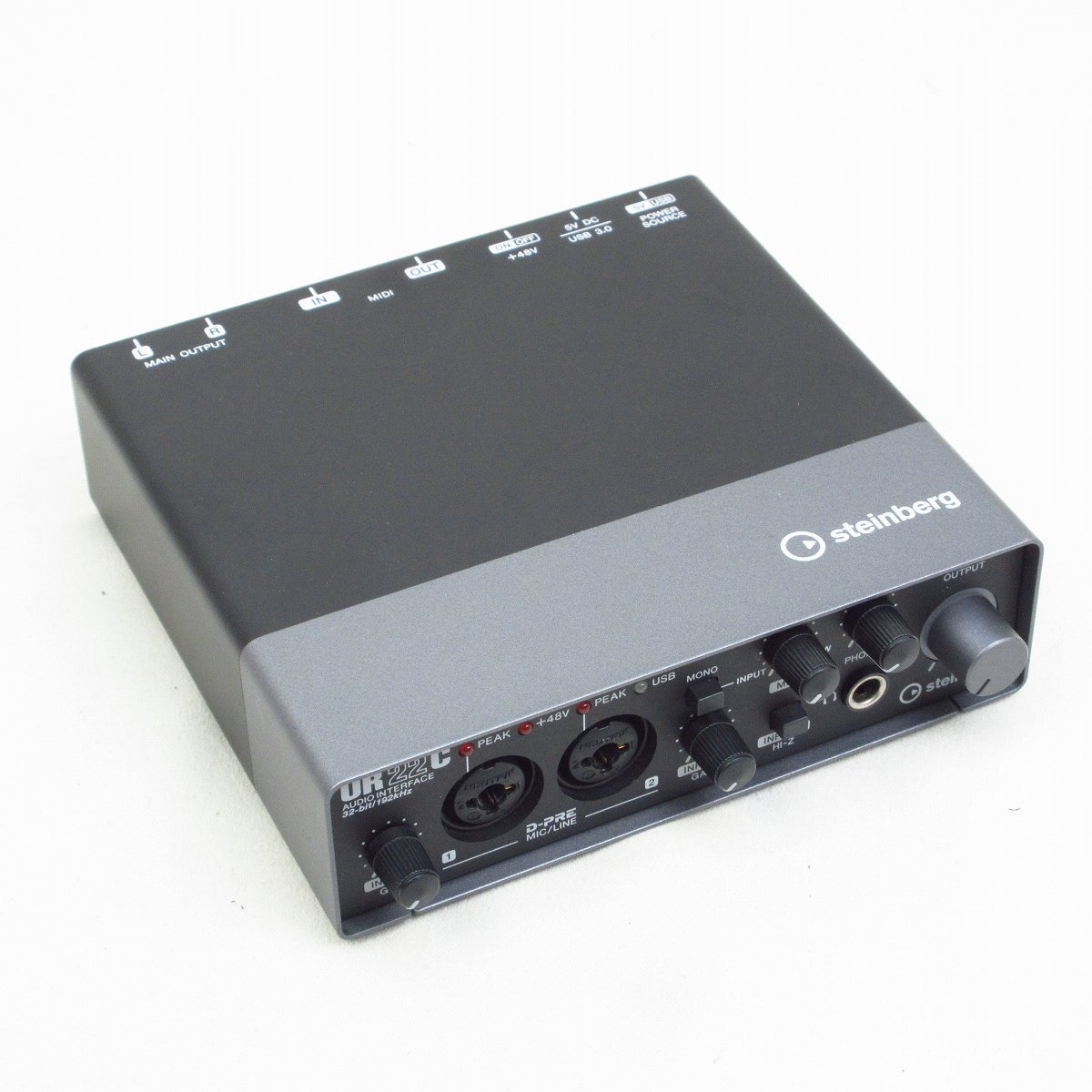 Steinberg UR22C 2IN&2OUTのオーディオインターフェイス 【横浜店