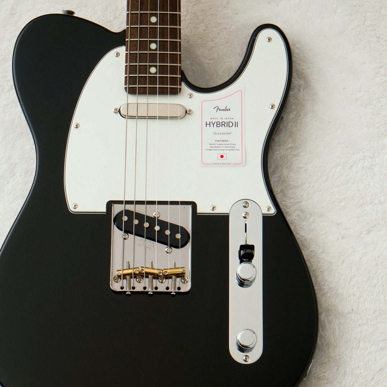 Fender MIJ Hybrid Ⅱ Telecaster Black【美品】 Fender MIJ HYBRID II TELECASTER Black / BLK 【現代的で馴染みやすい