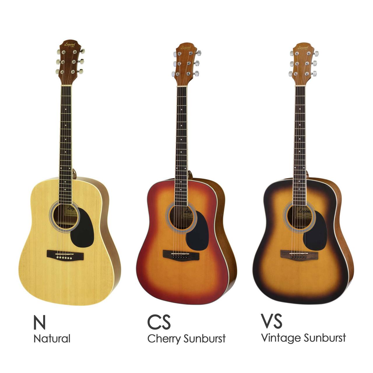 LEGEND WG-15 アコースティックギター初心者12点セット VS 【WEBSHOP