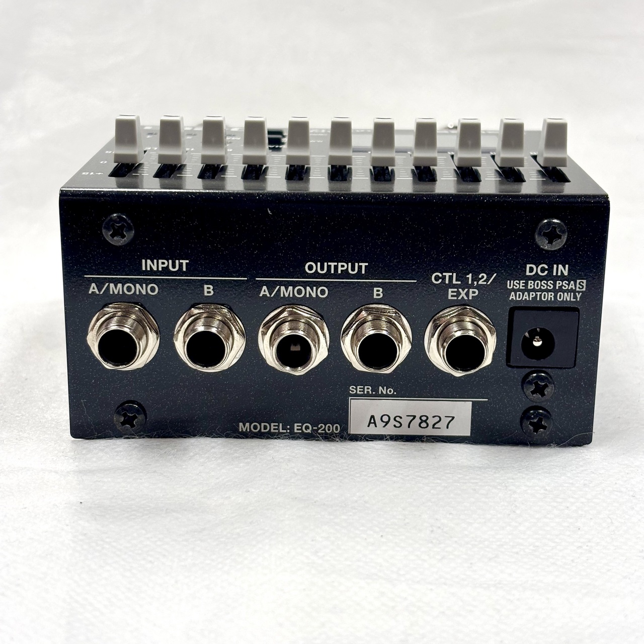 BOSS グラフィックイコライザー EQ-200 BOSS EQ-200 Graphic Equalizer【USED】（中古）【楽器検索デジマート】