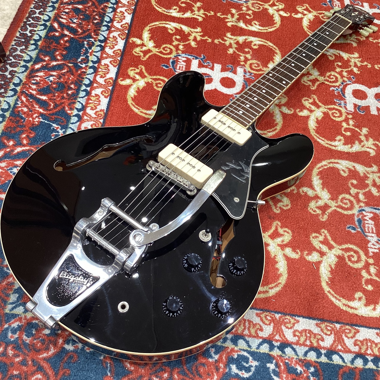 Cort SOURCE-BV BLACK 【現物写真】【USED】【ビグスビー搭載】（中古