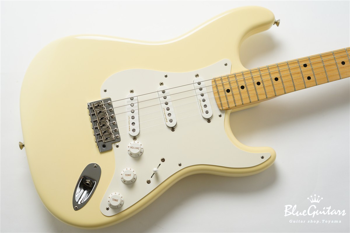 ギター Fender Eric Clapton Stratocaster OW 2014 Fender Eric Clapton Stratocaster 2014 - Olympic White（中古/送料