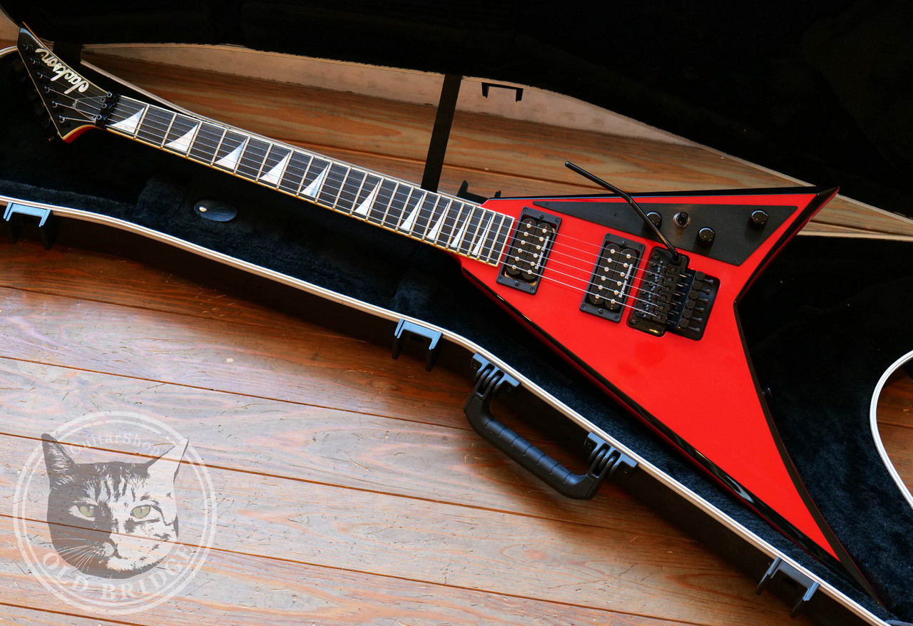 Jackson USA RR1 FR/BVBK (Randy Rhoads Ferrari Red Bevels Black 