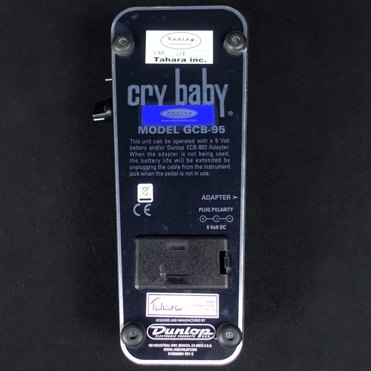 Keeley Crybaby Mod Mello Wah ver2.0（中古）【楽器検索デジマート】