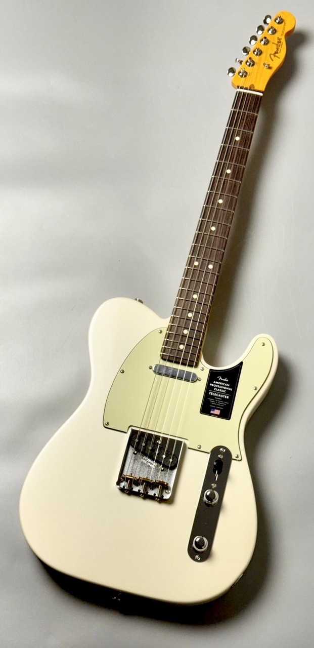 Fender LTD American Professional Classic Telecaster -Olympic Pearl