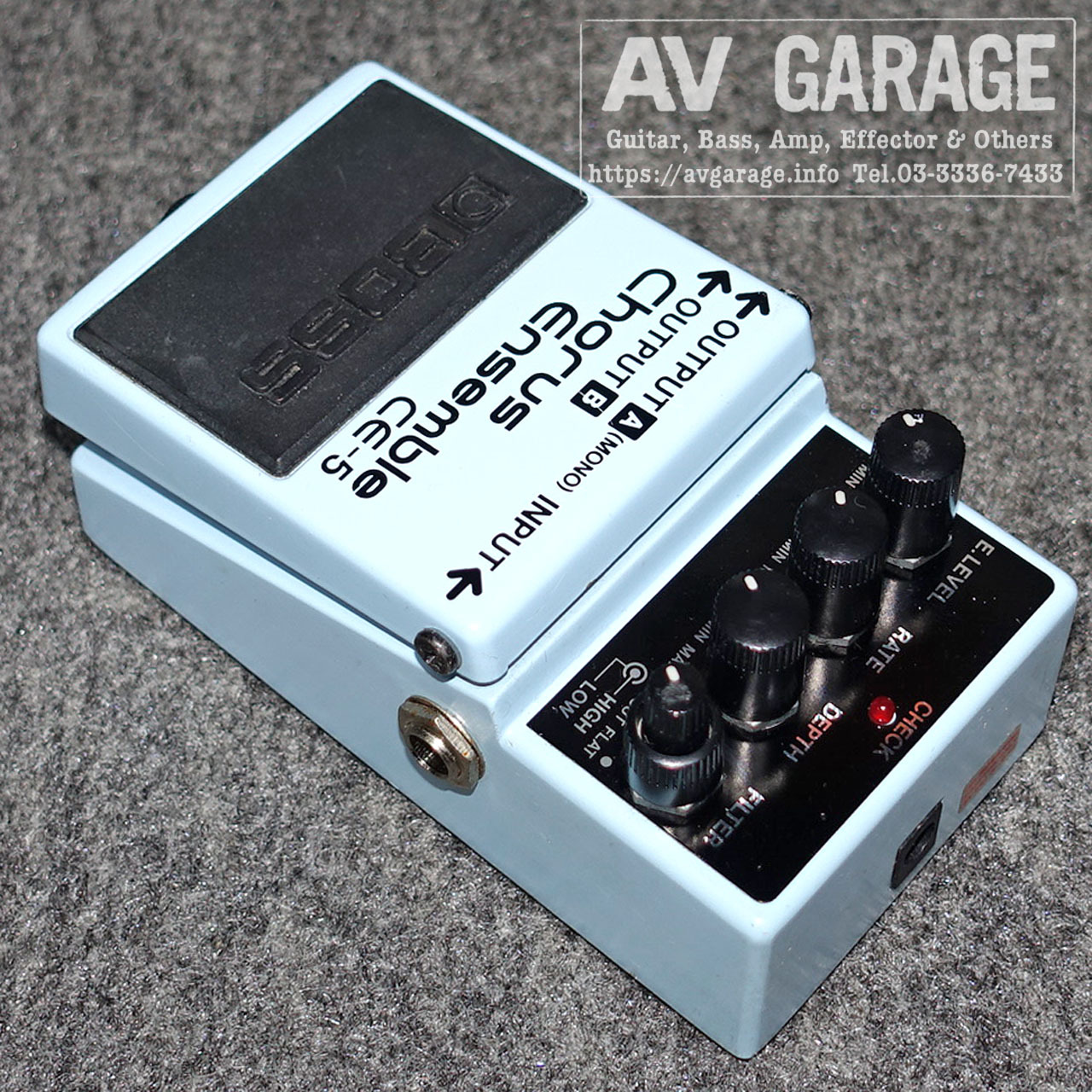 BOSS CE-5 Chorus Ensemble コーラスギターエフェクター BOSS CE-5 Chorus Ensemble - 1991年の発売から未だに現役で生産