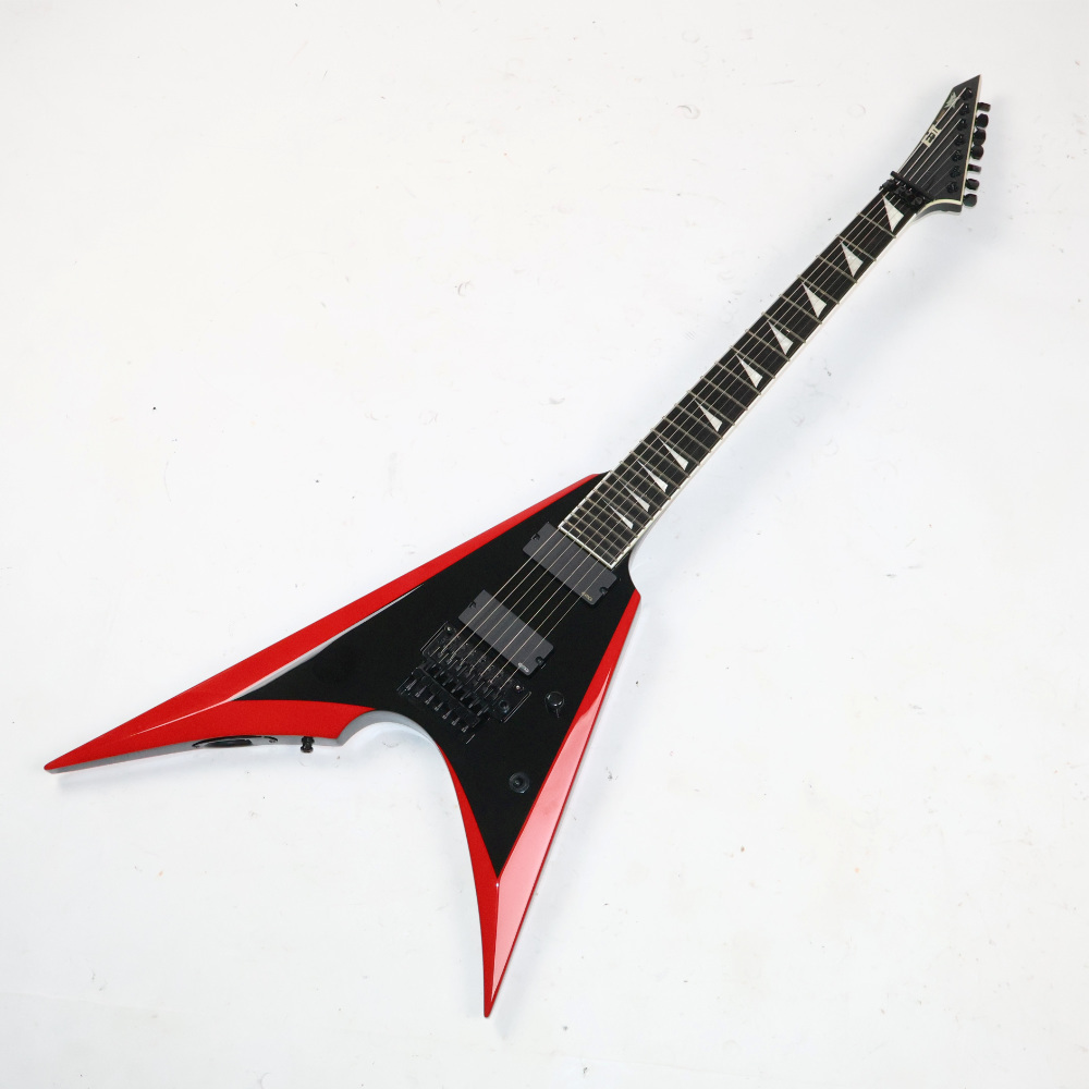 エレキギター 赤 ESP 【中古】 ESP E-II 7弦エレキギター Arrow-7 BABYMETAL BK/RED べ