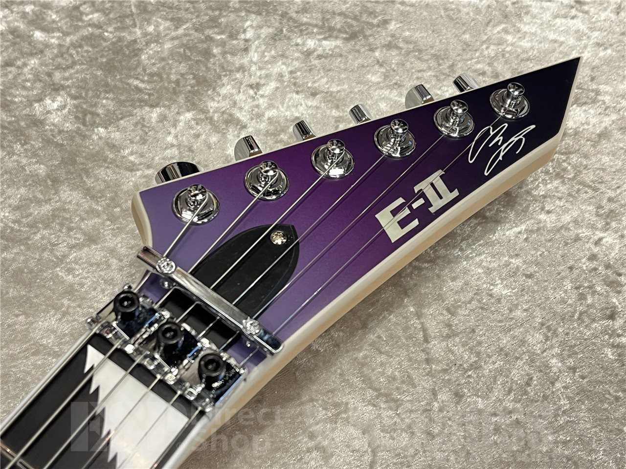 E-II ALEXI RIPPED【Purple Fade Satin w/Ripped Pinstripe】（新品