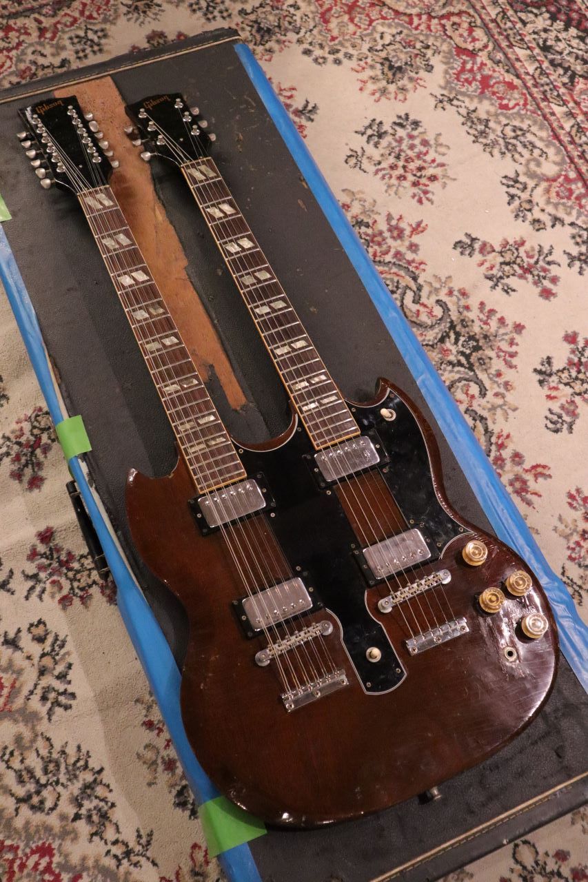 Gibson EDS-1275 Double Neck Mid 70s Mod ~Walnut~