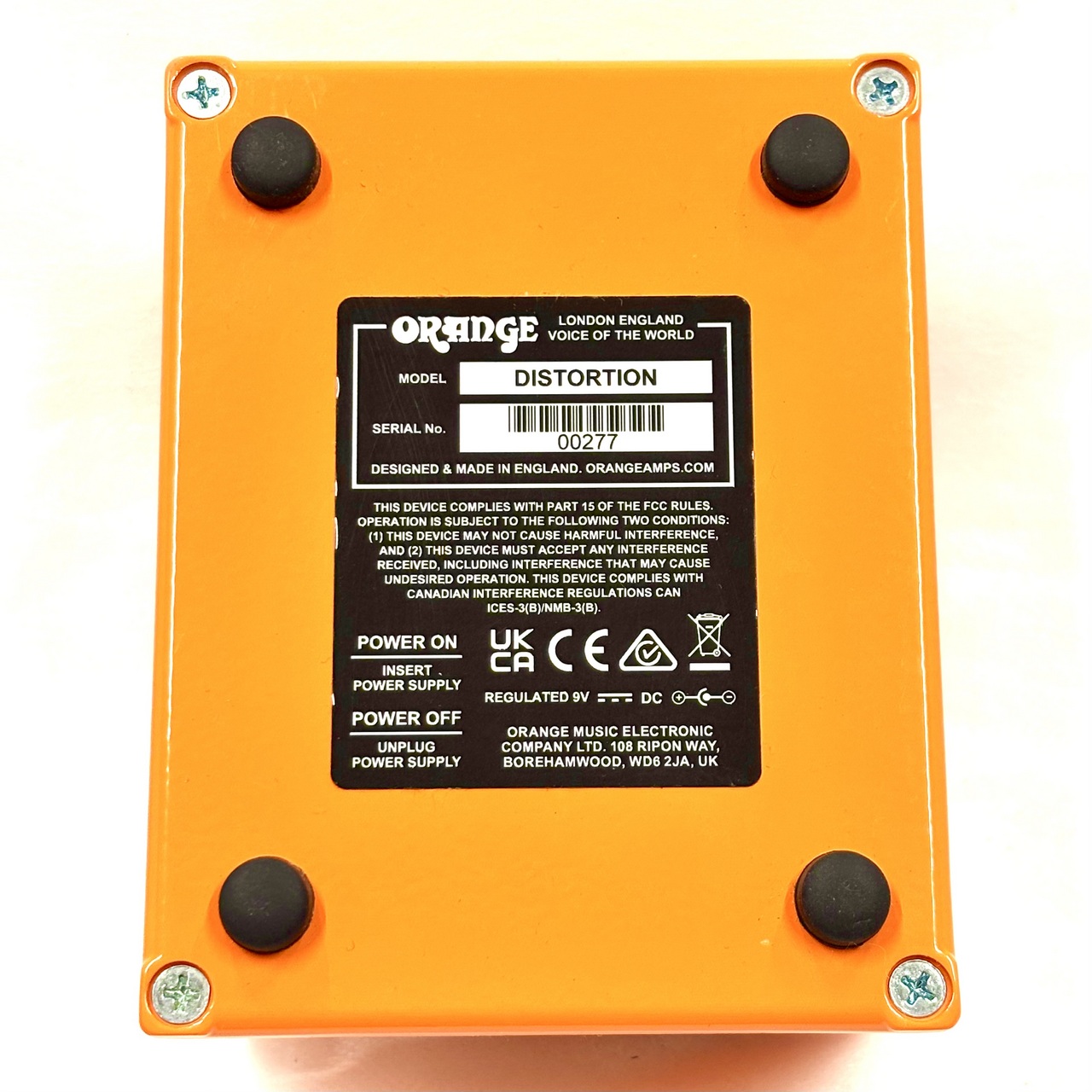 ORANGE Distortion 【Made In England】（新品/送料無料）【楽器検索