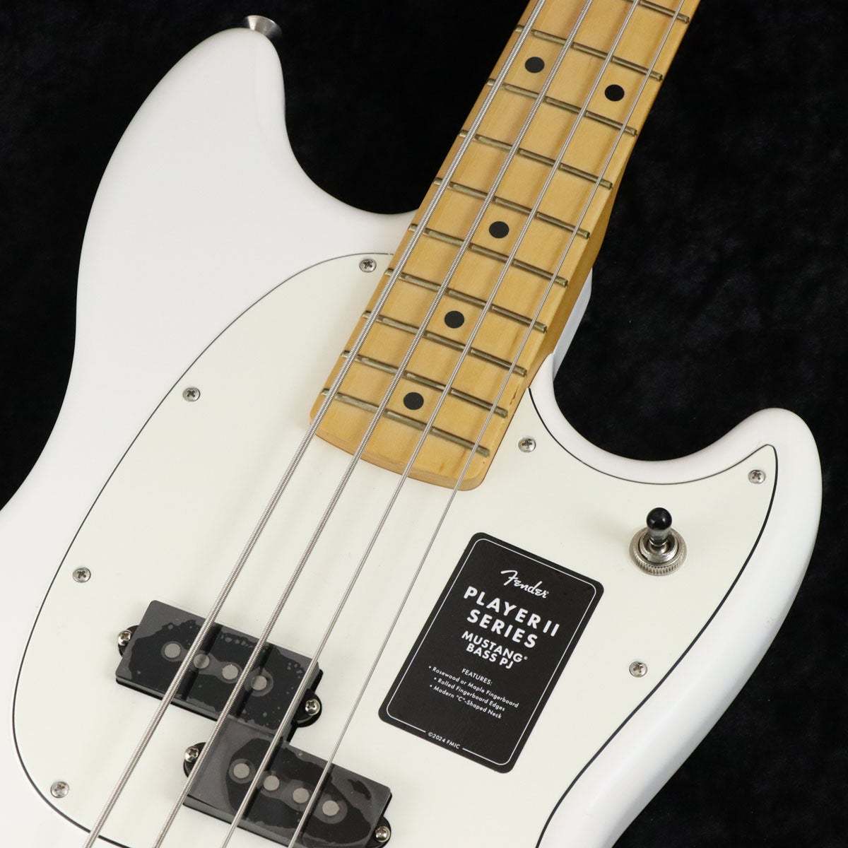 Fender Player II Mustang Bass PJ Polar White 【御茶ノ水本店