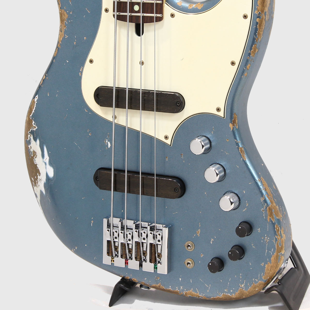 ラビット　ベースギター XOTIC XJ-1T 5st/White Burst/Ash /M Super Light Aged