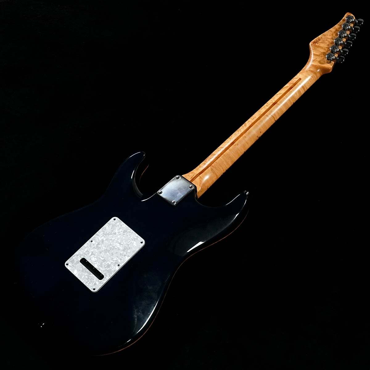 Suhr Standard Quilted Maple Top Birdseye Neck Trans Blue 2002
