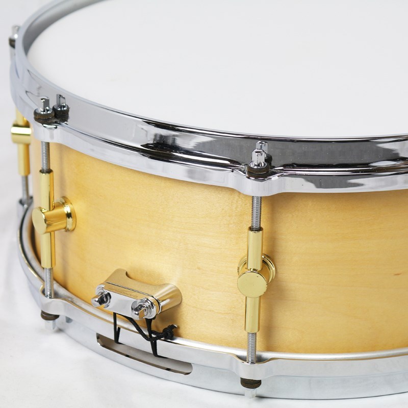 canopus MO Snare Drum 14×5.5 w/Die Cast Hoops - Natural Oil [MO 