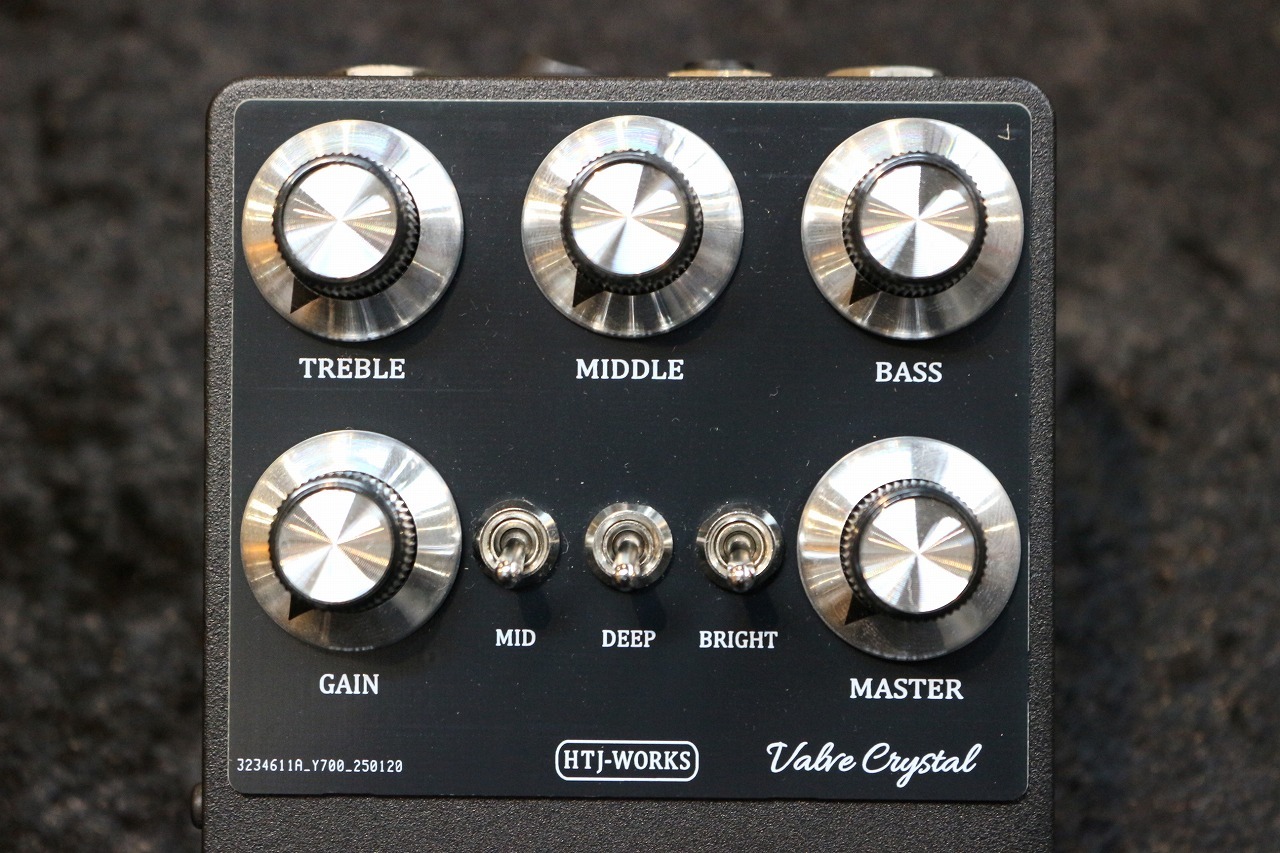 HTJ-WORKS 【即納可能!!】Valve Crystal Black Front 【Two-Rock