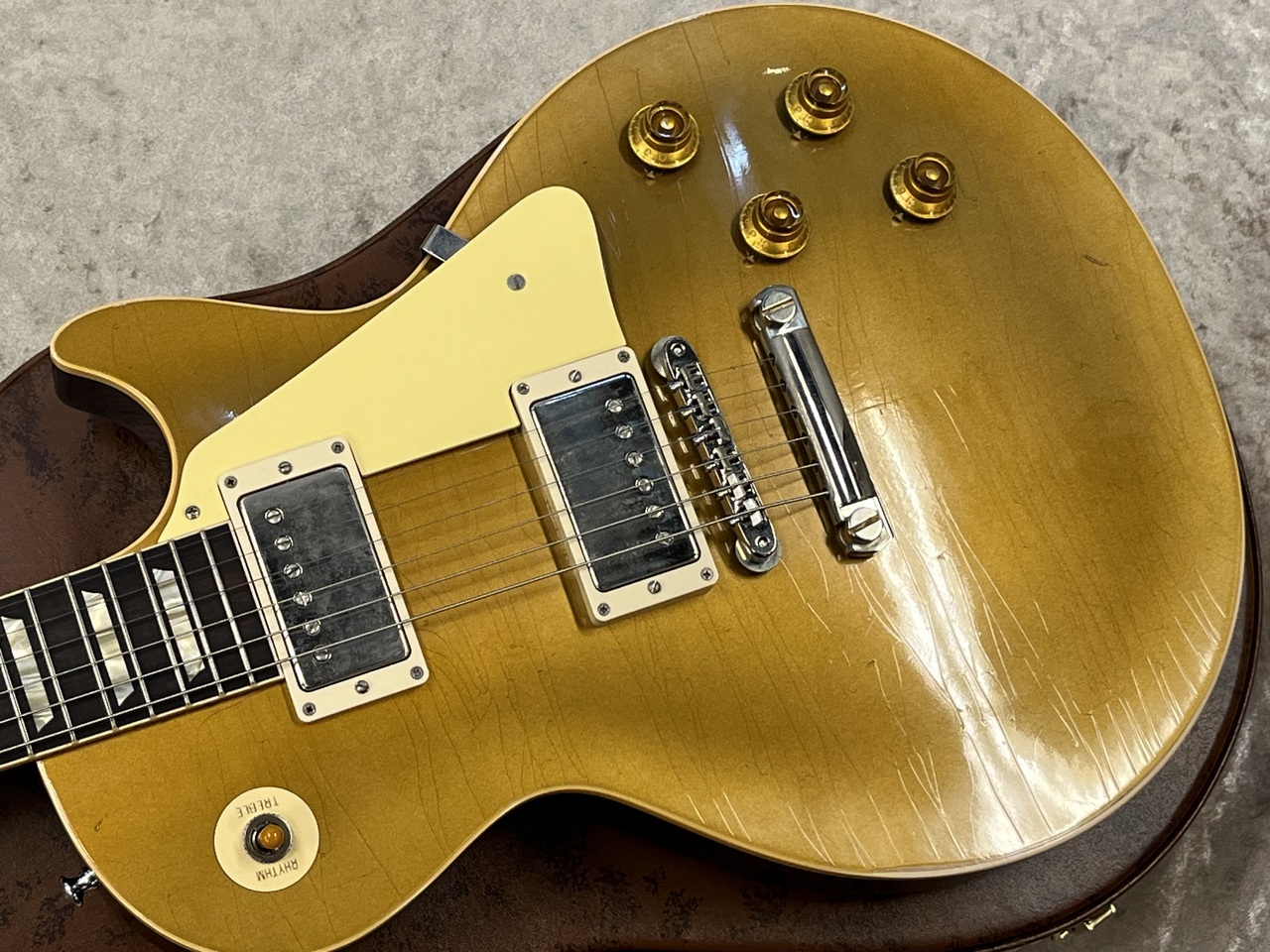 Gibson Custom Shop Murphy Lab 1957 Les Paul Gold Top Dark Back