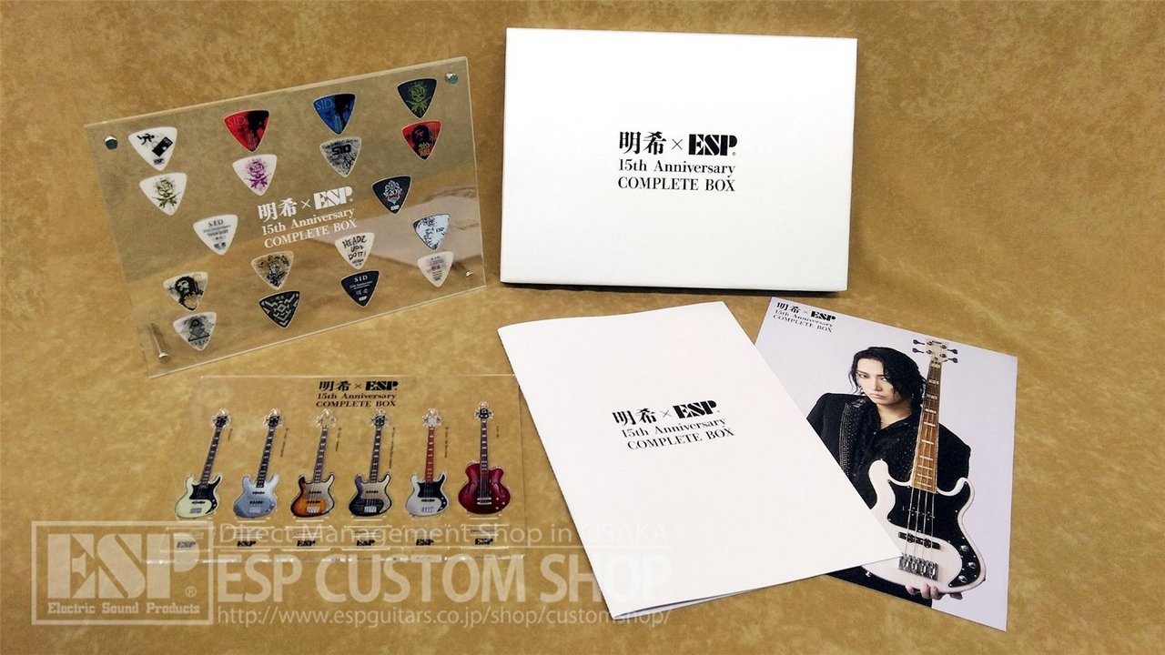 ESP 明希×ESP 15th Anniversary COMPLETE BOX 『AKI15THBOX』