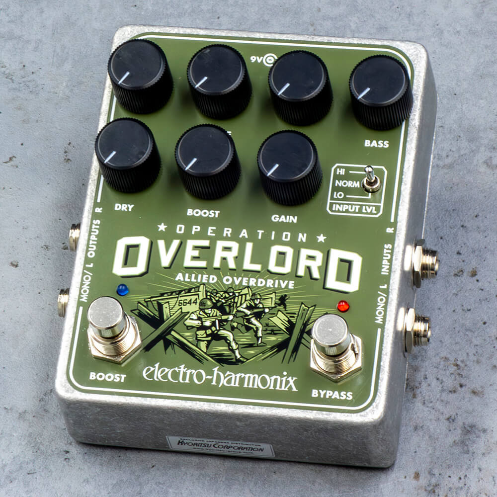 Electro-Harmonix Operation Overlord【ステレオオーバードライブ