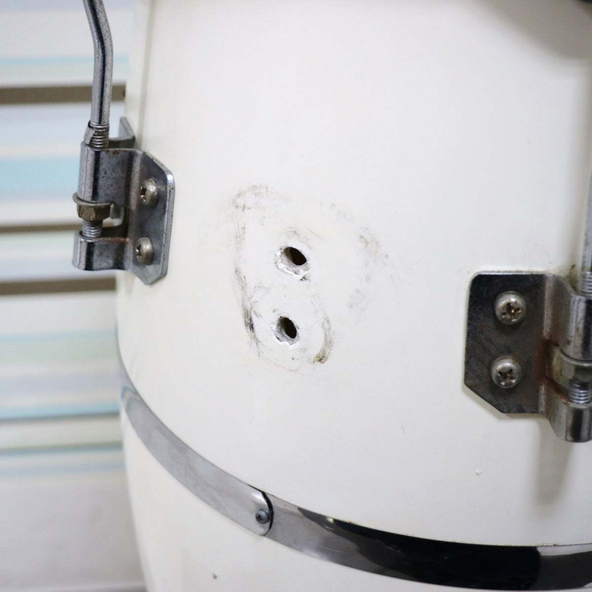 Pearl PROFESSIONAL PERCUSSION CONGA10”+11” WH パール コンガセット