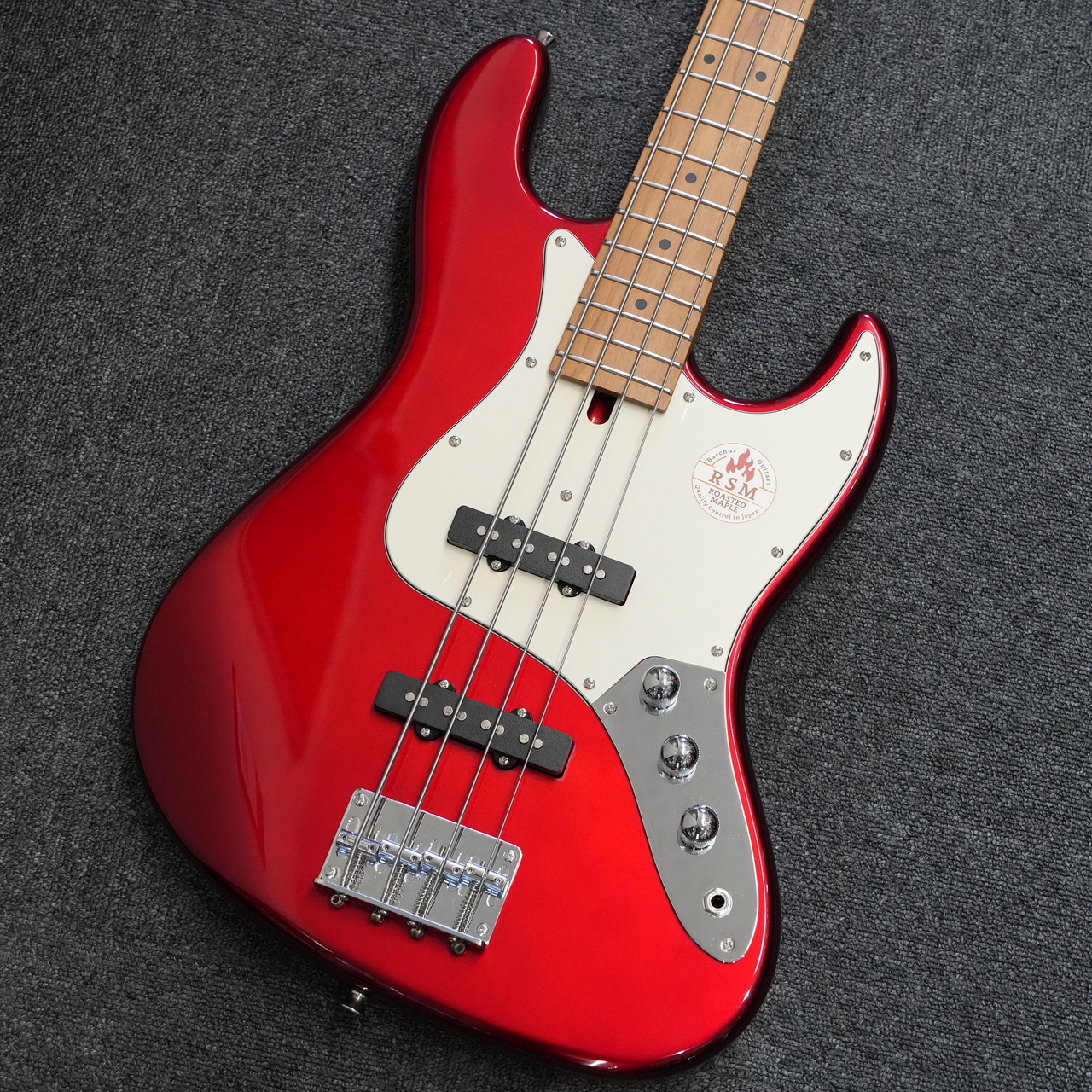 Bacchus WJB-1DX RSM/M CAR (Candy Apple Red)（新品特価）【楽器検索