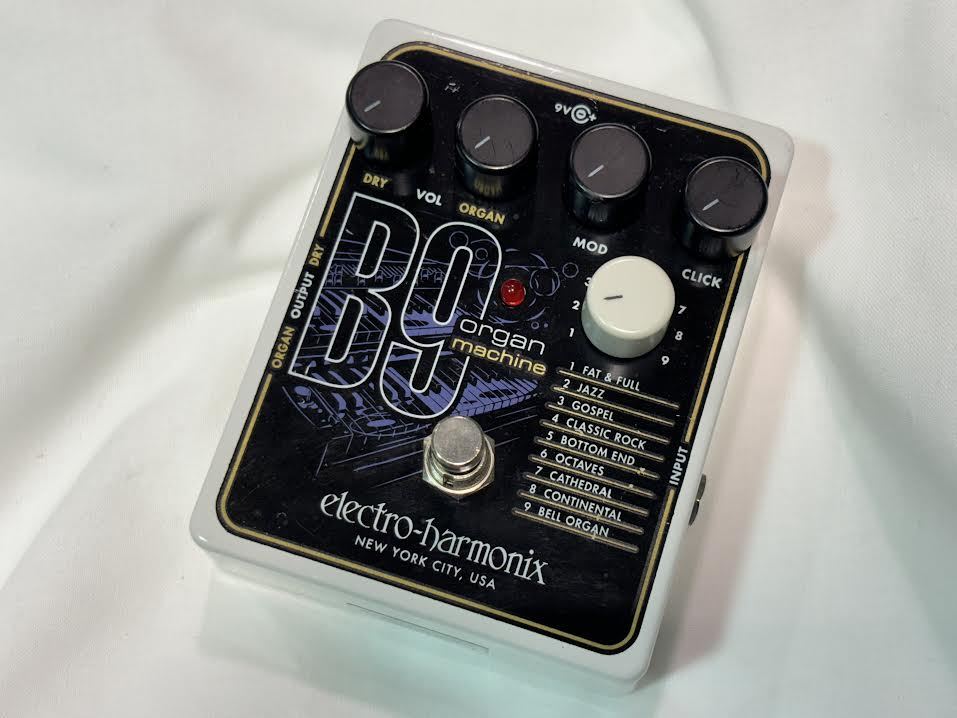 日本語字幕】Electro Harmonix B9 Organ Machine EHX Pedal Demo