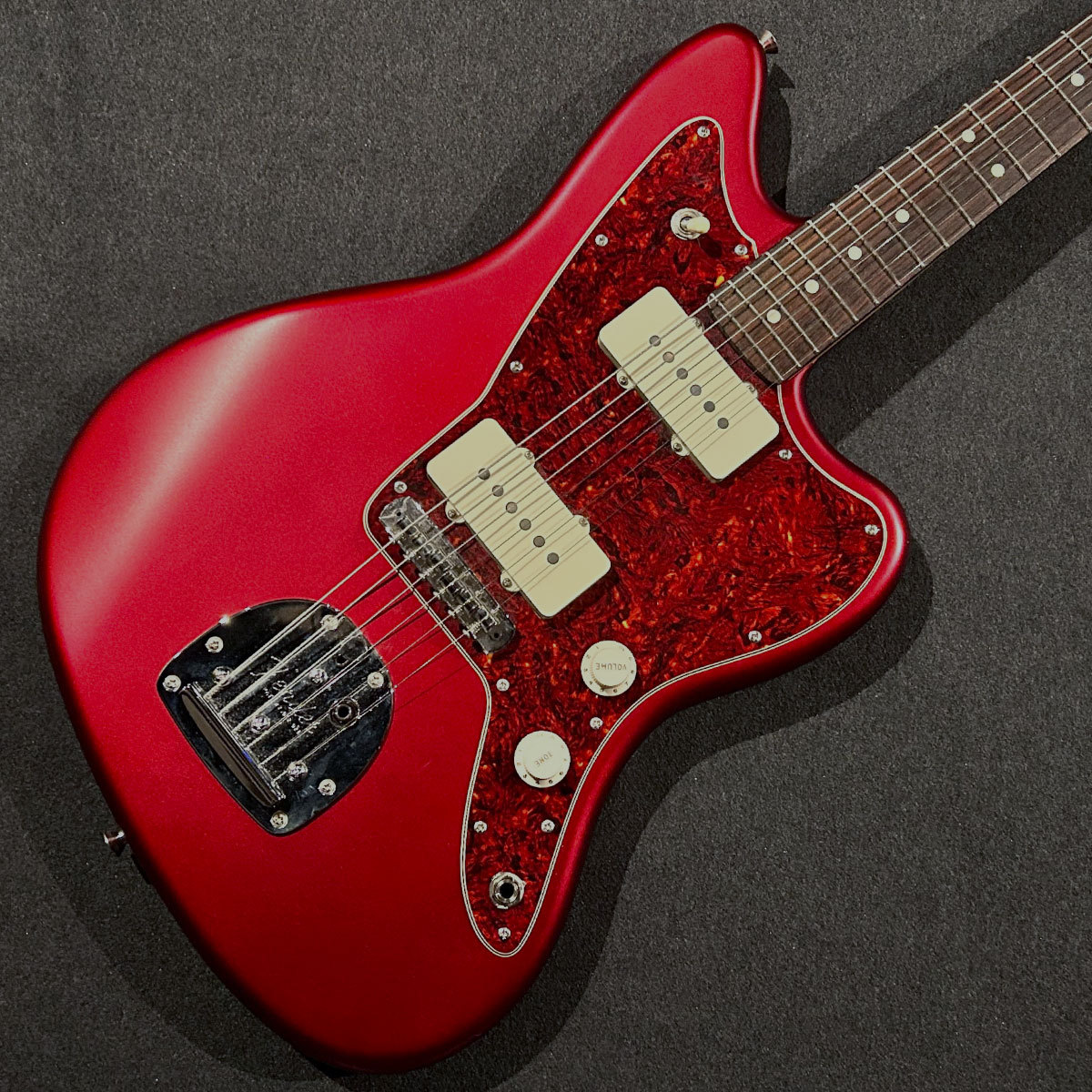 Fender Japan FSR Collection Hybrid II Jazzmaster Satin Candy Apple