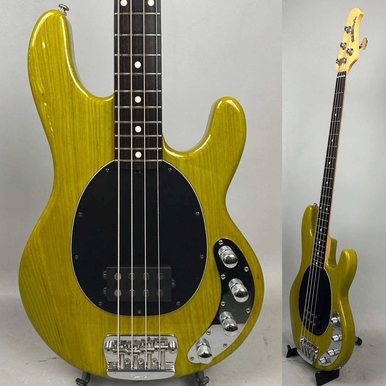 【美品】musicman stingray4 USA 1999年製 MUSIC MAN StingRay4 Translucent Green 1999年製（中古/送料無料