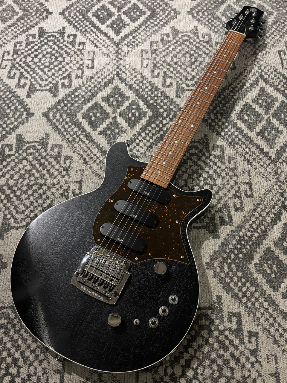 Kz Guitar Works Kz One Solid 22F 3S23 Kahler Open Pore Black