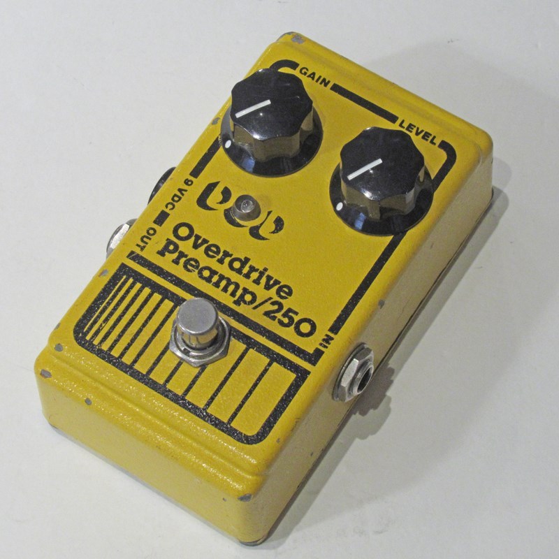 DOD 【USED】Overdrive Preamp 250 Yellow 82年製（中古）【楽器