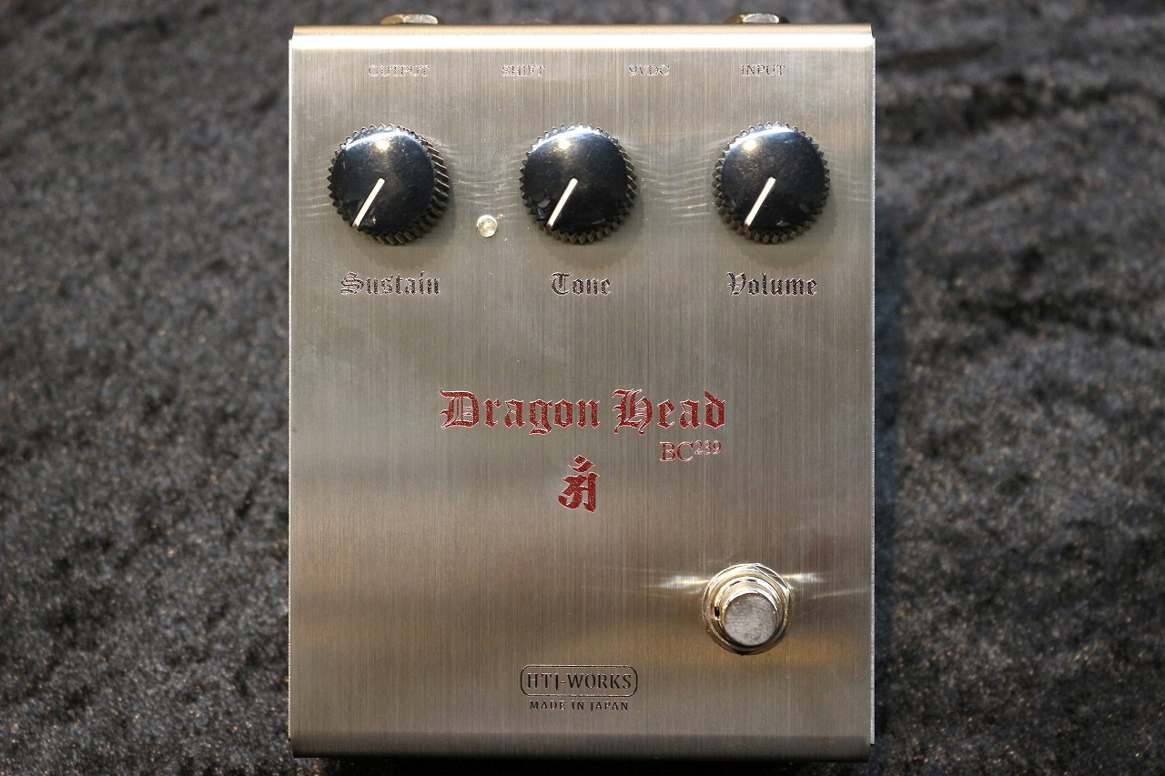 HTJ-WORKS DRAGON HEAD BC239 Distortion【MUFF系ファズ】【2025年NAMM