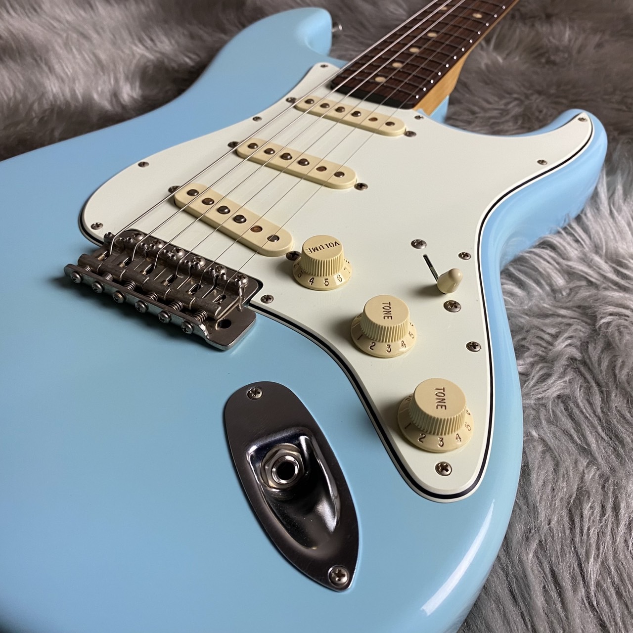 FREEDOM CUSTOM GUITAR RESEARCH O.S. Retro:ST:Sonic Blue【現物画像