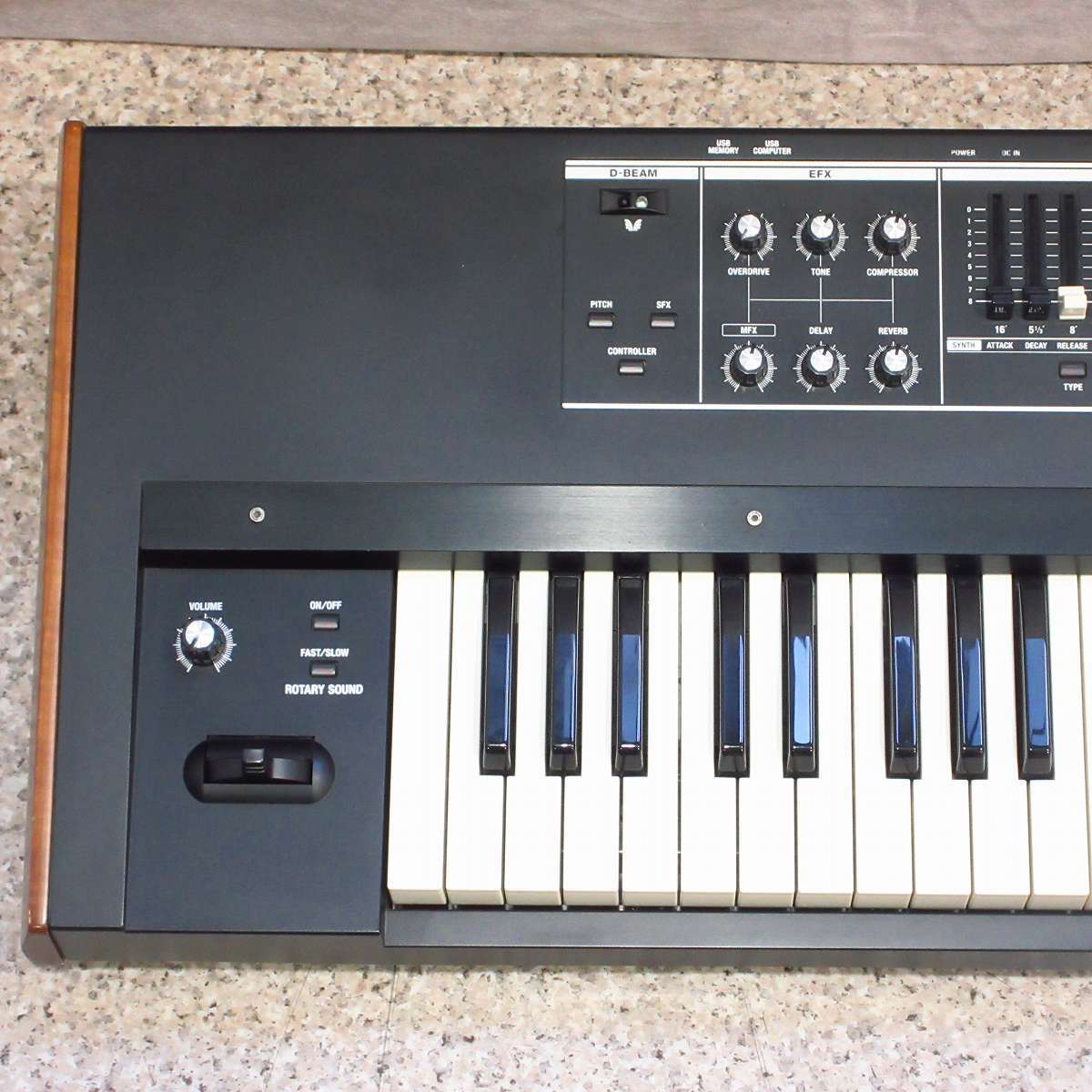 Roland VR-730 V-COMBO ウォーターフォール鍵盤 キーボード Amazon.com: Roland V-COMBO 73-note Live Performance Waterfall