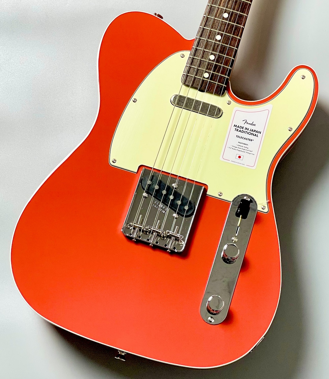 Fender Made in Japan Traditional '60s Telecaster Custom RW -Fiesta