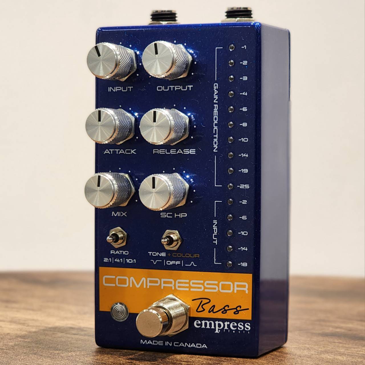 Empress Effects Bass Compressor Blue コンパクトエフェクター