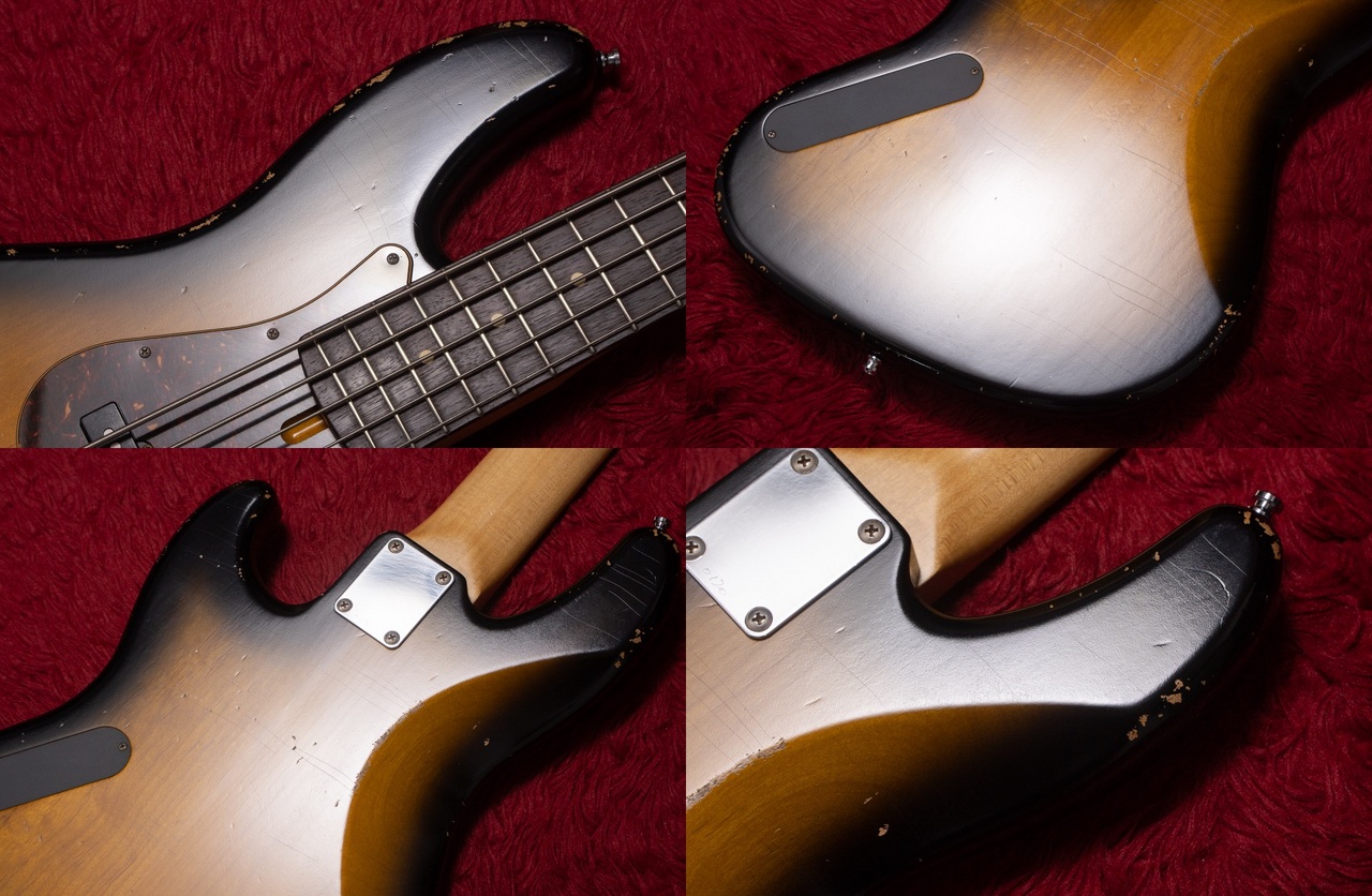 ベース Tsubasa Guitar Workshop The Hopper 5st Tsubasa Guitar Workshop The Hopper 5st Sunburst 2022 4.190kg