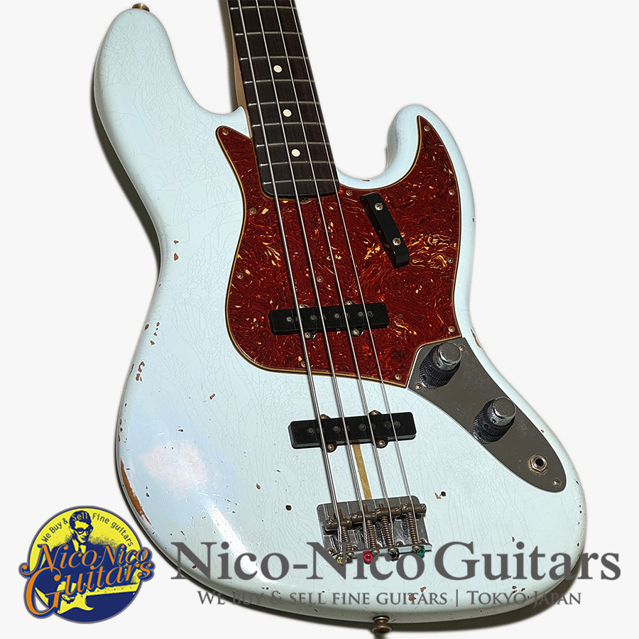 Fender Custom Shop 2023 1960 Jazz Bass Relic (Super Faded Aged Sonic  Blue)（中古）【楽器検索デジマート】