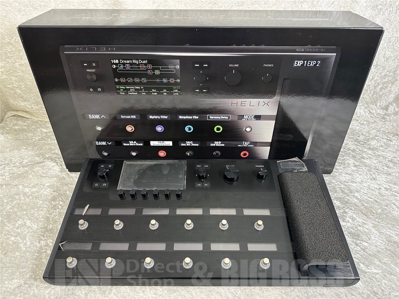 Line6 Helix Floor ほぼ未使用品 箱付属品完備 別売純正バッグ