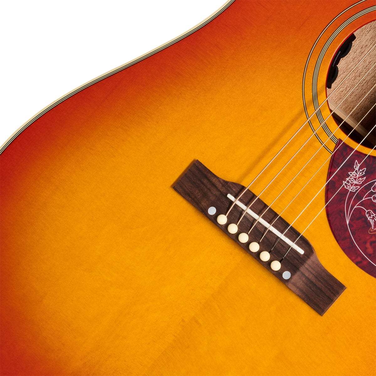 Epiphone HummingBird Pro 2021年☆新品GIGバッグ付 Epiphone Inspired by Gibson Hummingbird Standard Cherry Sunburst