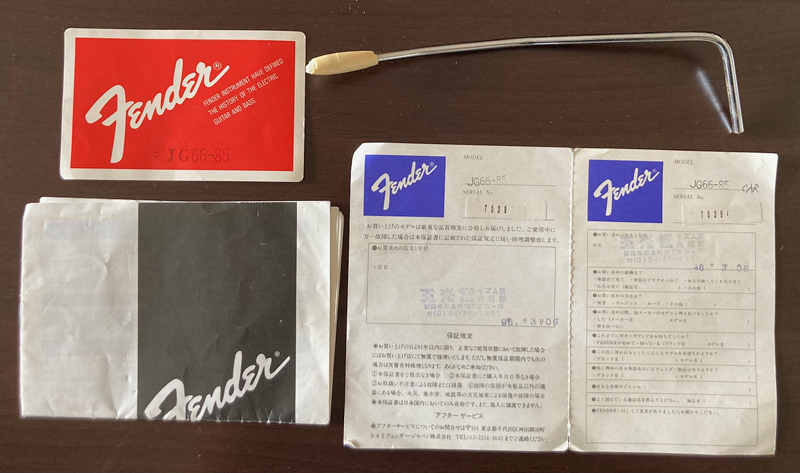 Fender Japan JG66-85 CAR（中古）【楽器検索デジマート】
