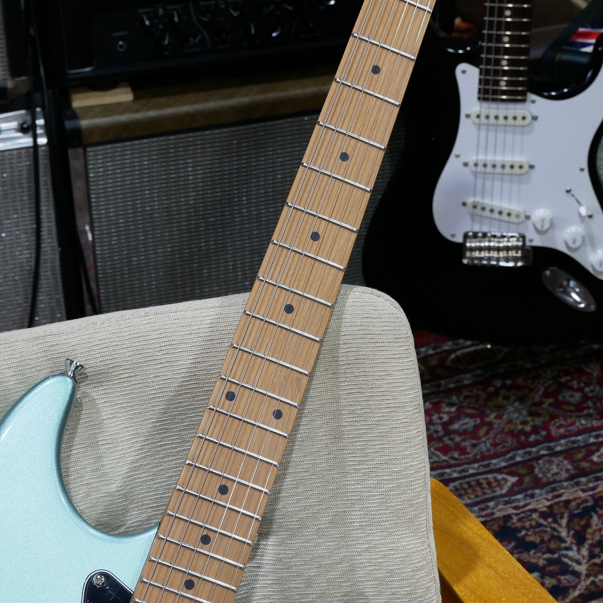 DB BLUES エレキギター Bacchus GS-2DX RSM/M / IBM (Ice Blue Metallic) 【Ernie Ball
