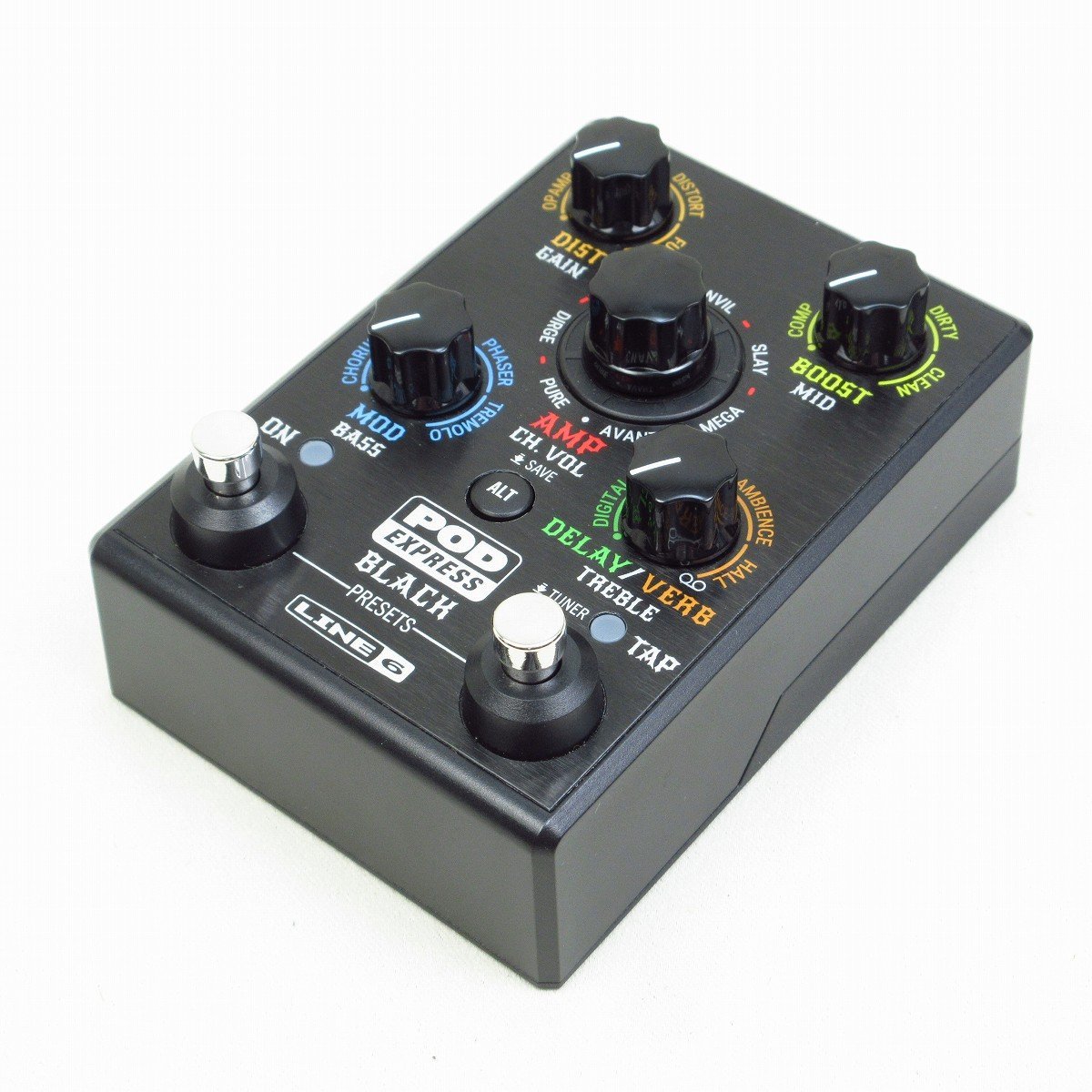 LINE 6 POD EXPRESS ギターエフェクター　中古美品 Line6 POD Express Black（ライン6）マルチエフェクター