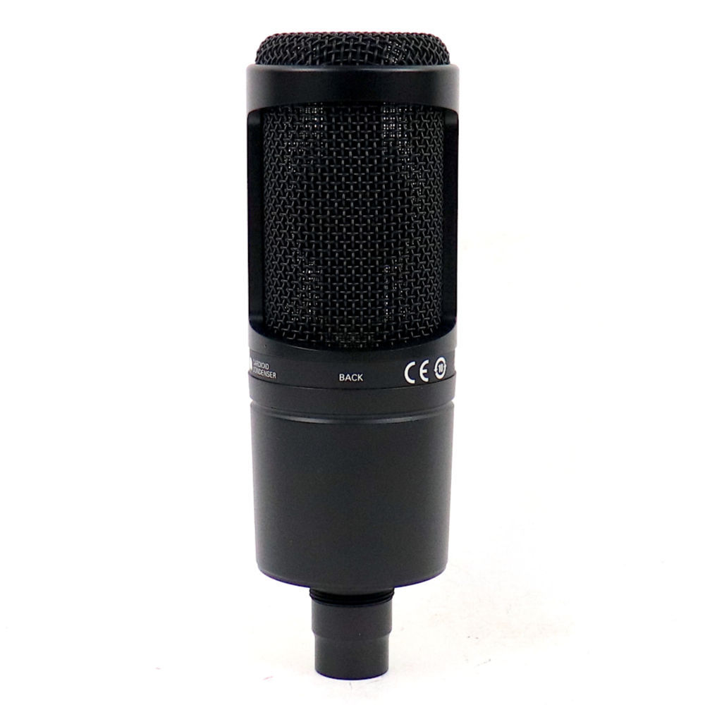 【美品】Audio Technica at2020コンデンサーマイク　値下げ可 AT2020｜マイクロホン：コンデンサーマイク｜オーディオテクニカ