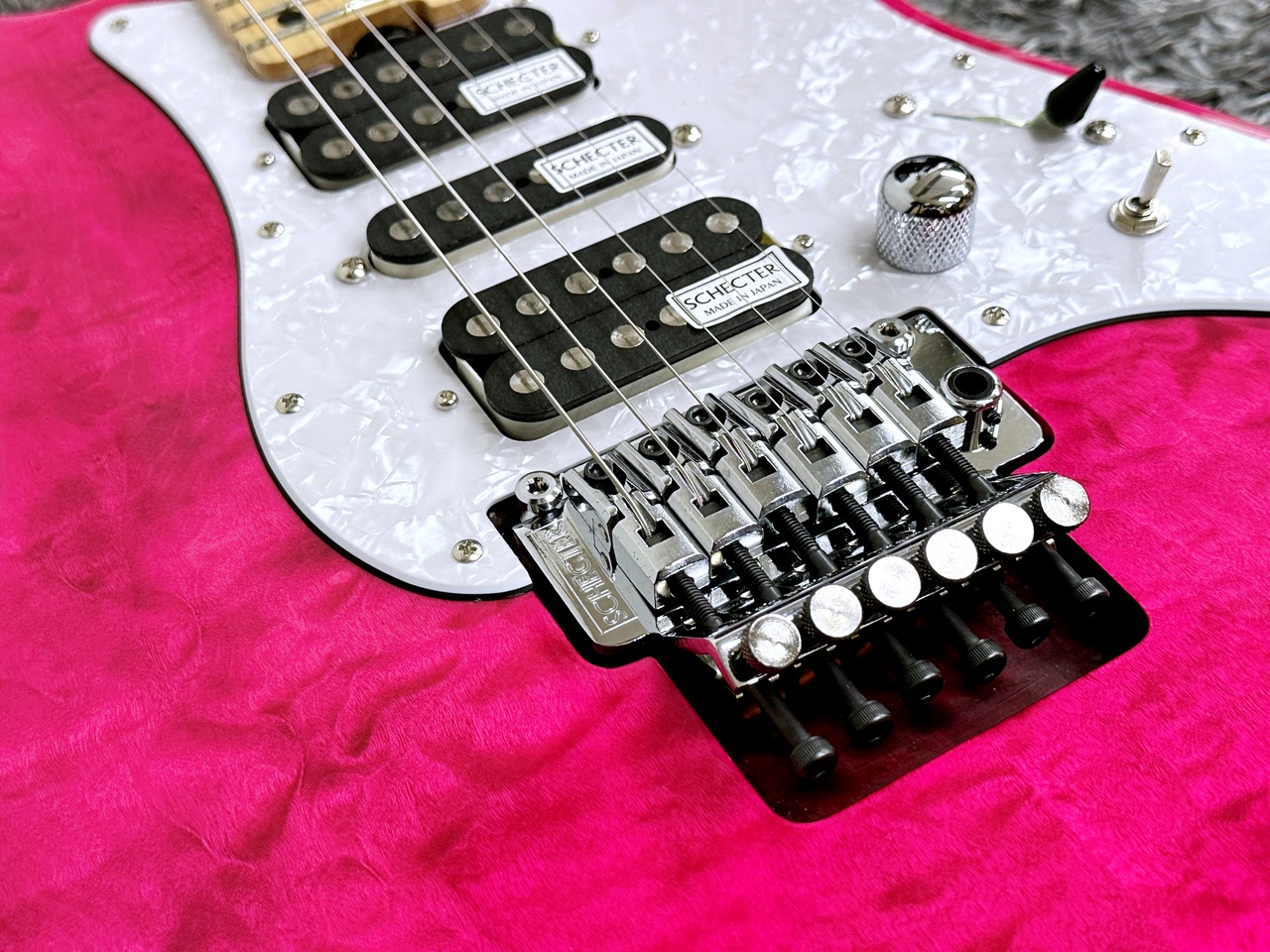 SCHECTER JAPAN SD-2-24-AL PINK (See-thru Pink) / Maple 【2023年製